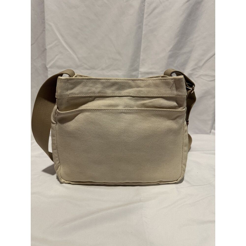 Dooney & Bourke Canvas Crossbody 28 Natural - Picture 3 of 7